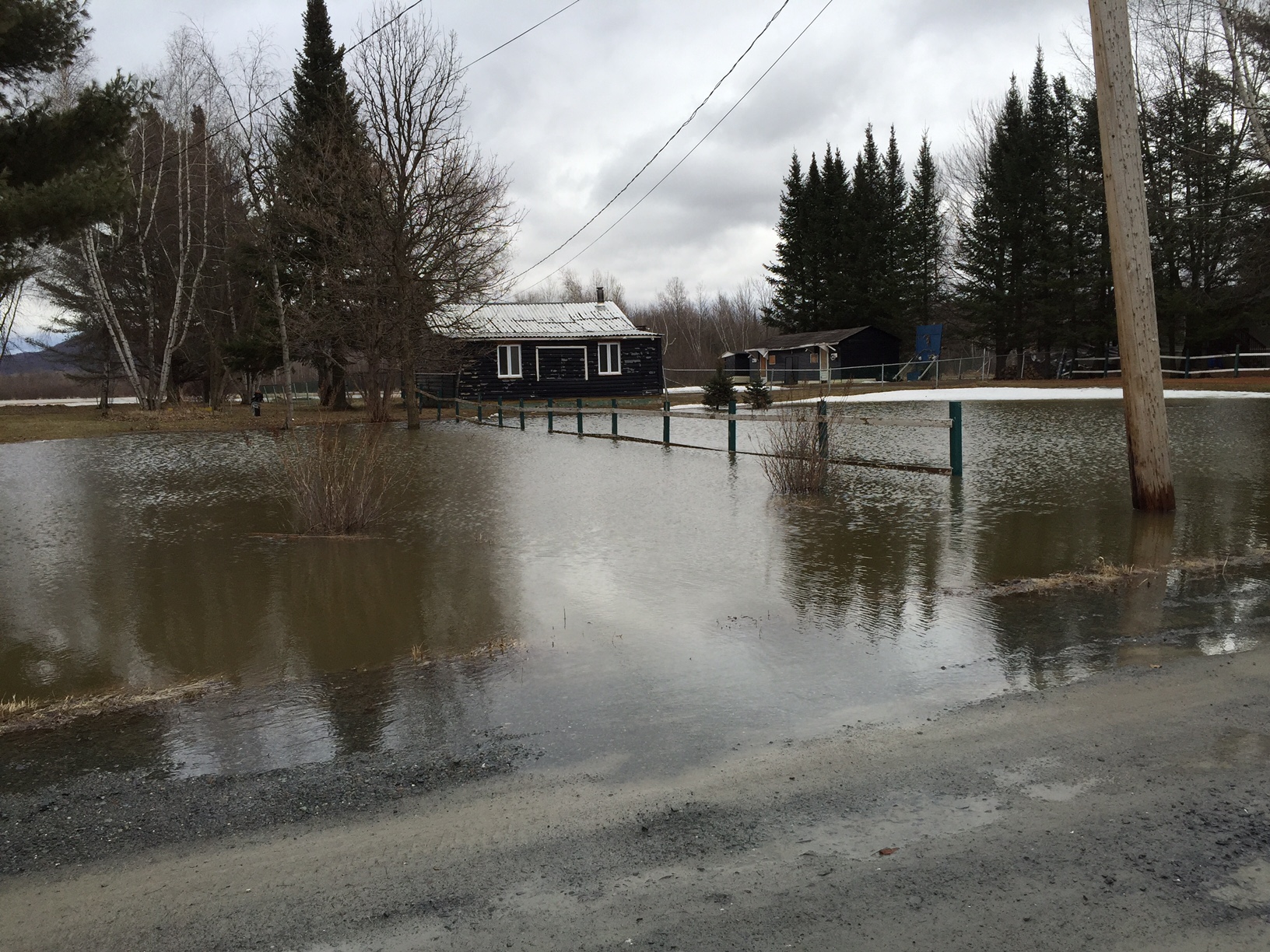 Inondations Rivière Yamaska 20 avril 2019 Municipalité de Brigham