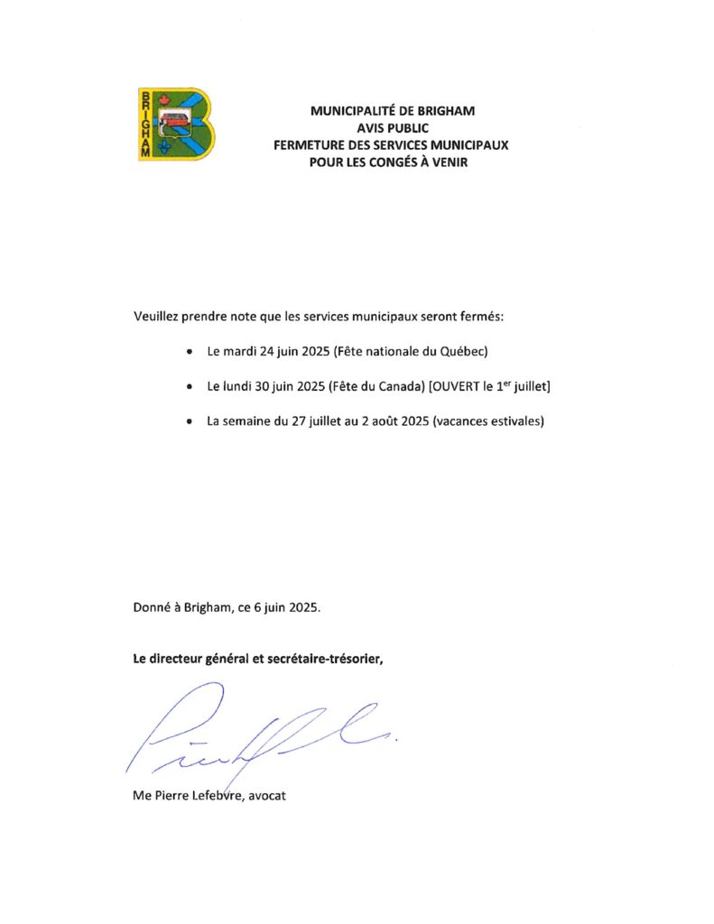 thumbnail of Fermeture du bureau – vacances été 2025
