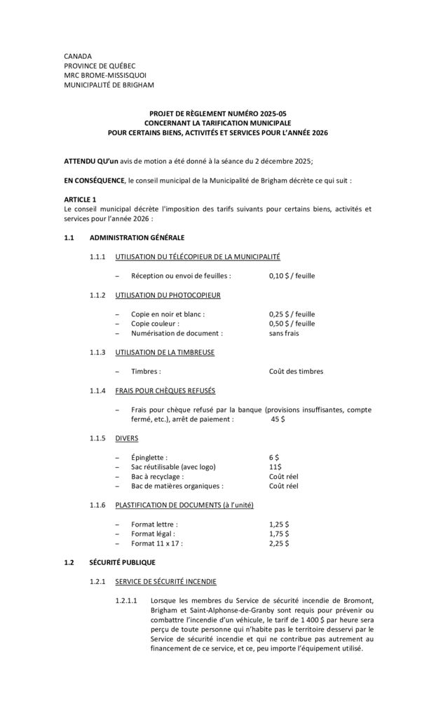 thumbnail of règlement 2025-05 – tarification